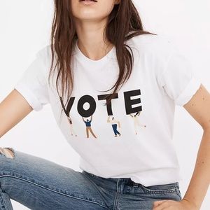 Madewell VOTE tee shirt